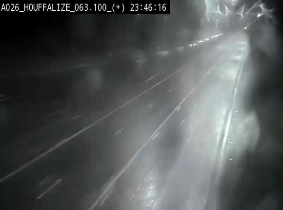 <h2>Webcam autoroute des Ardennes (E25/A26) à hauteur d'Houffalize. Vue orientée vers Baraque de Fraiture</h2>