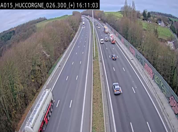 <h2>Webcam autoroute Belgique - Viaduc de Huccorgne - E42 </h2>