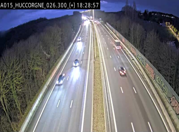 <h2>Webcam autoroute Belgique - Viaduc de Huccorgne - E42 </h2>