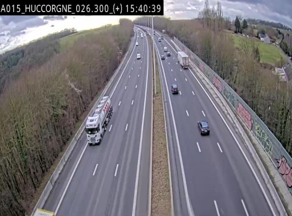 Webcam autoroute Belgique - Viaduc de Huccorgne - E42