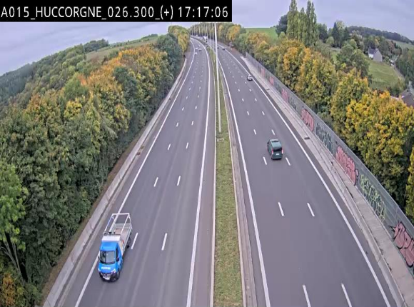 Webcam autoroute Belgique - Viaduc de Huccorgne - E42 