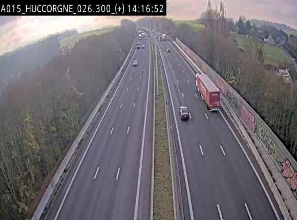 <h2>Webcam autoroute Belgique - Viaduc de Huccorgne - E42 </h2>