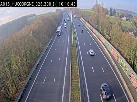 <h2>Webcam autoroute Belgique - Viaduc de Huccorgne - E42 </h2>