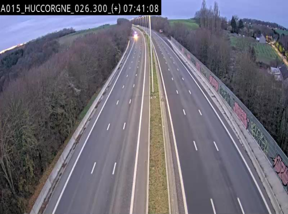 <h2>Webcam autoroute Belgique - Viaduc de Huccorgne - E42 </h2>