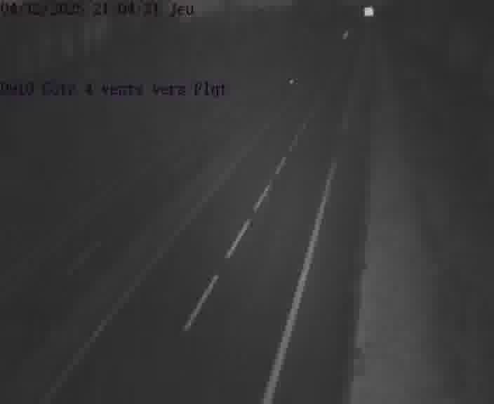 <h2>Webcam sur la D910 située dans la Côte des 4 vents. Vue orientée vers le haut de la côte, vers Faulquemont</h2>