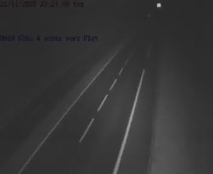 <h2>Webcam sur la D910 située dans la Côte des 4 vents. Vue orientée vers le haut de la côte, vers Faulquemont</h2>