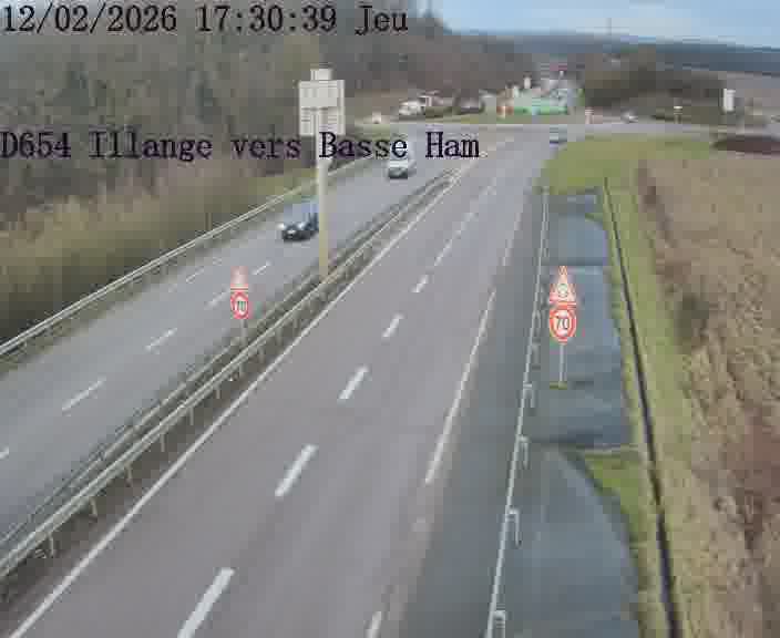 D654 Illange - Contournement de Yutz Vers Basse Ham