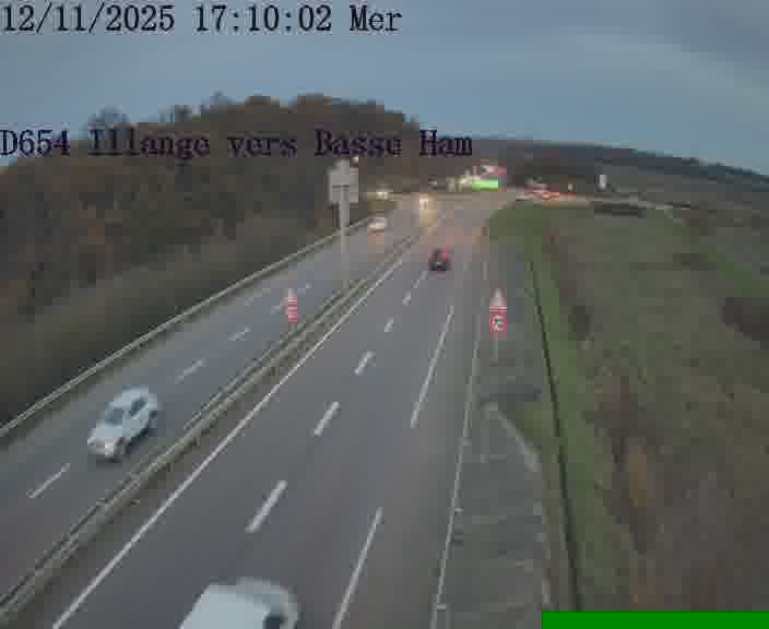 D654 Illange - Contournement de Yutz Vers Basse Ham