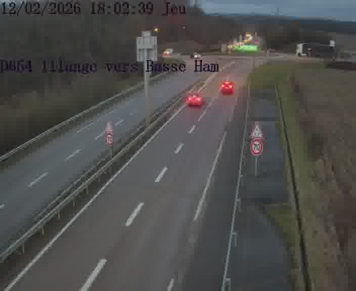 D654 Illange - Contournement de Yutz Vers Basse Ham