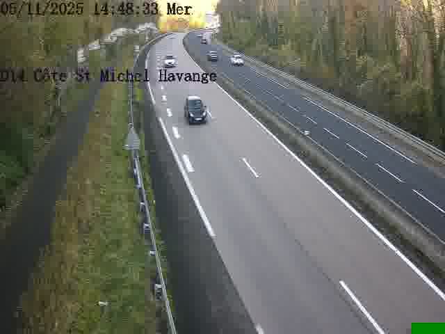 <h2>Clone of Webcam sur la D14, dans la côte Saint-Michel. Vue orientée vers Havange</h2>