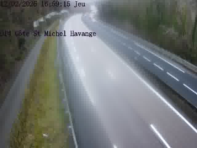 <h2>Clone of Webcam sur la D14, dans la côte Saint-Michel. Vue orientée vers Havange</h2>