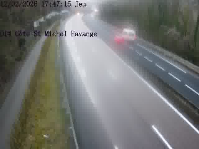 Clone of Webcam sur la D14, dans la côte Saint-Michel. Vue orientée vers Havange