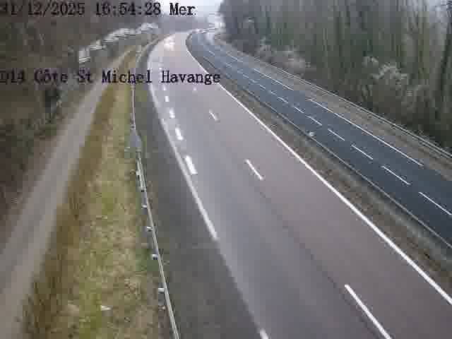 <h2>Clone of Webcam sur la D14, dans la côte Saint-Michel. Vue orientée vers Havange</h2>