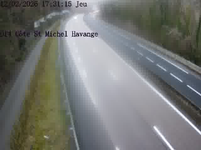 <h2>Clone of Webcam sur la D14, dans la côte Saint-Michel. Vue orientée vers Havange</h2>