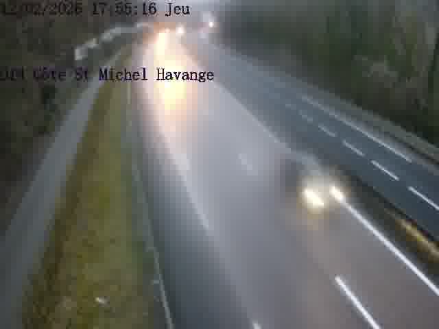 <h2>Clone of Webcam sur la D14, dans la côte Saint-Michel. Vue orientée vers Havange</h2>