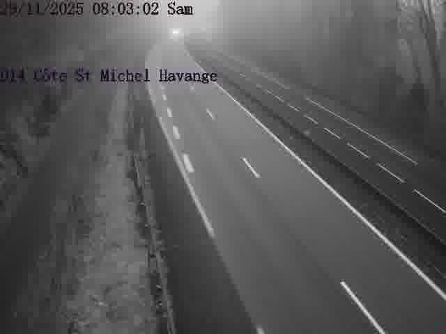 <h2>Clone of Webcam sur la D14, dans la côte Saint-Michel. Vue orientée vers Havange</h2>