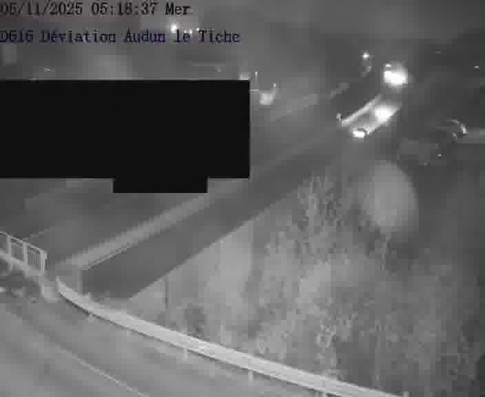 Webcams sur la D616, sur le contournement d'Audun-le-Tiche menant à Belval (Luxembourg)