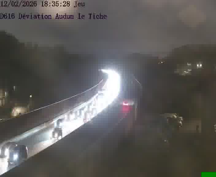 <h2>Webcams sur la D616, sur le contournement d'Audun-le-Tiche menant à Belval (Luxembourg)</h2>