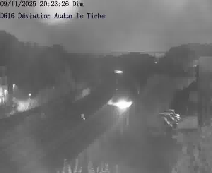 <h2>Webcams sur la D616, sur le contournement d'Audun-le-Tiche menant à Belval (Luxembourg)</h2>
