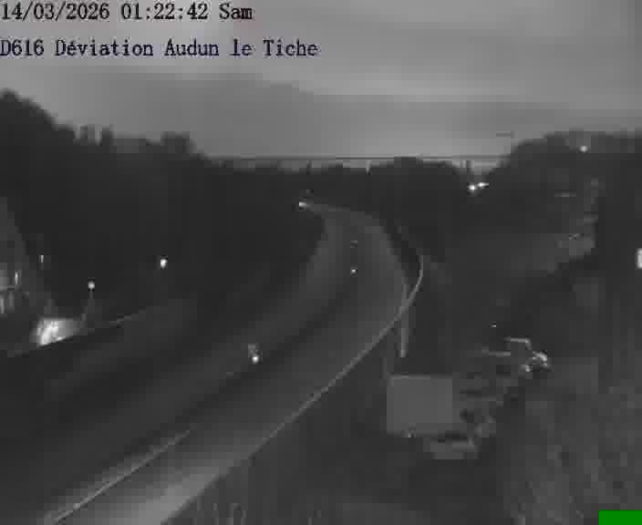 Webcams sur la D616, sur le contournement d'Audun-le-Tiche menant à Belval (Luxembourg)