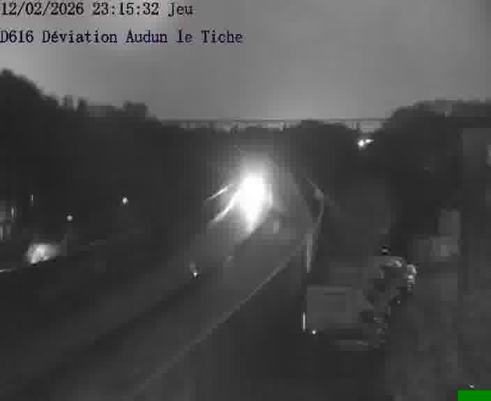<h2>Webcams sur la D616, sur le contournement d'Audun-le-Tiche menant à Belval (Luxembourg)</h2>