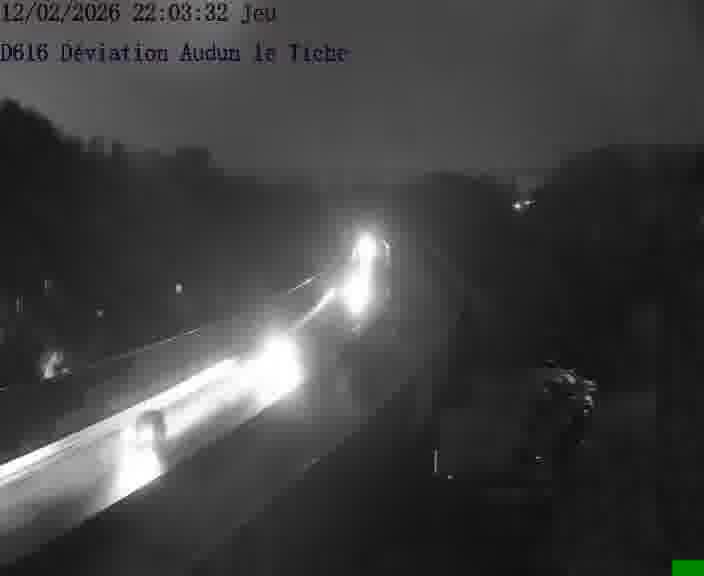 <h2>Webcams sur la D616, sur le contournement d'Audun-le-Tiche menant à Belval (Luxembourg)</h2>