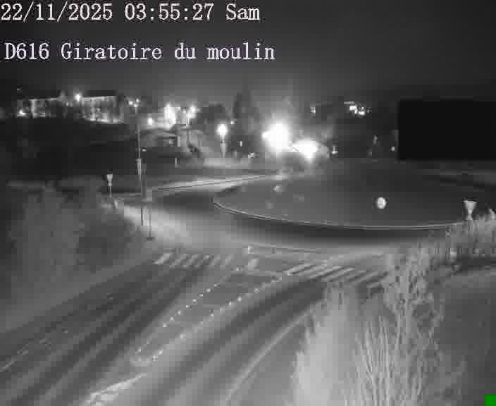 <h2>Webcams sur la D616, sur le contournement d'Audun-le-Tiche. Vue orientée vers le rond-point du Moulin, en provenance du Luxembourg</h2>