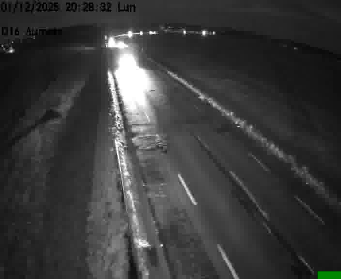 Webcam sur la D16 à Aumetz. Vue orientée vers A30