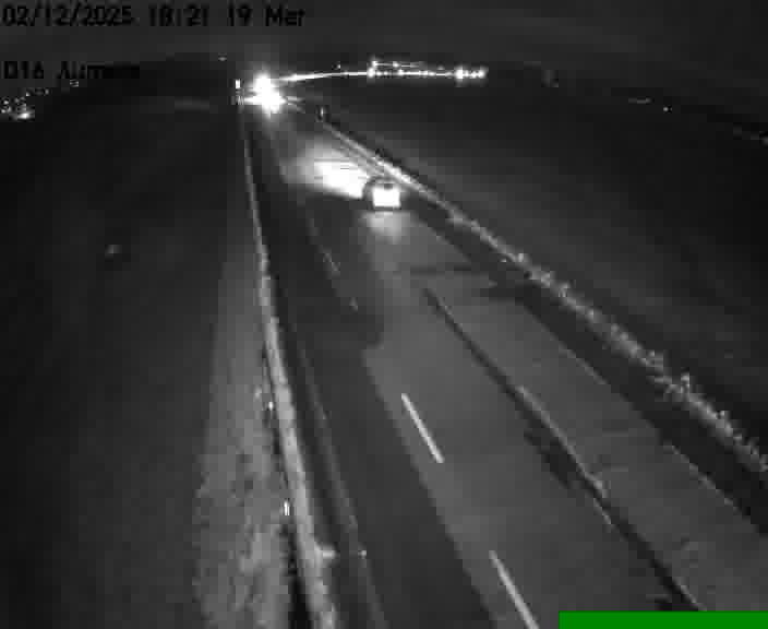 Webcam sur la D16 à Aumetz. Vue orientée vers A30