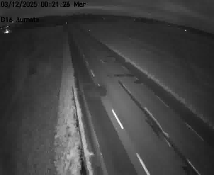 Webcam sur la D16 à Aumetz. Vue orientée vers A30