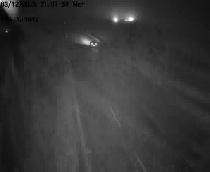 Webcam sur la D16 à Aumetz. Vue orientée vers A30