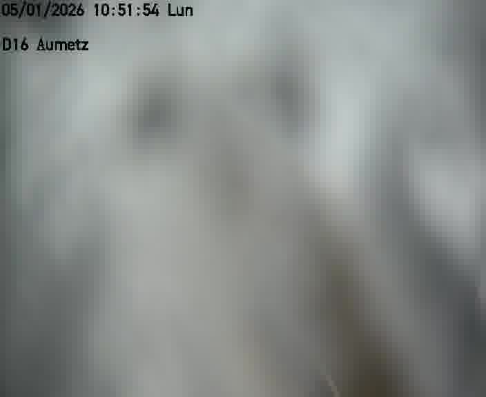 Webcam sur la D16 à Aumetz. Vue orientée vers A30