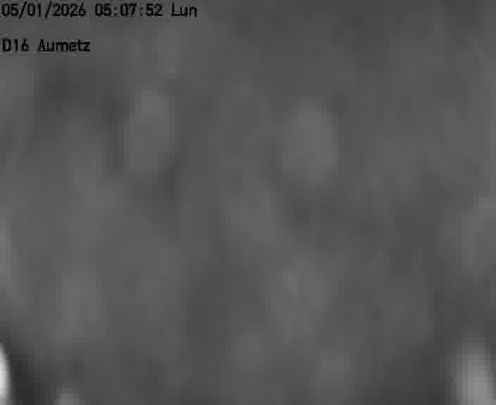 <h2>Webcam sur la D16 à Aumetz. Vue orientée vers A30</h2>