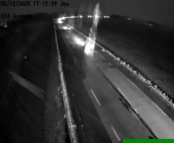 Webcam sur la D16 à Aumetz. Vue orientée vers A30