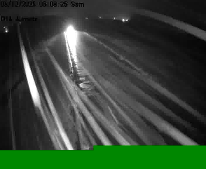 Webcam sur la D16 à Aumetz. Vue orientée vers A30