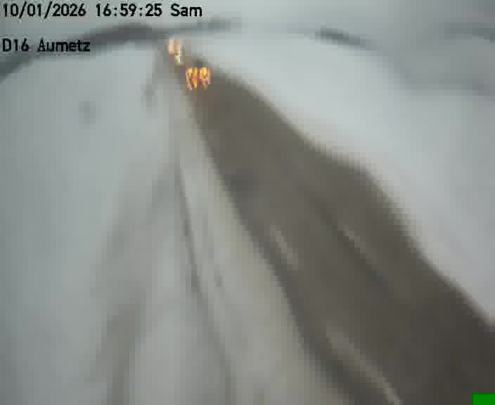 Webcam sur la D16 à Aumetz. Vue orientée vers A30