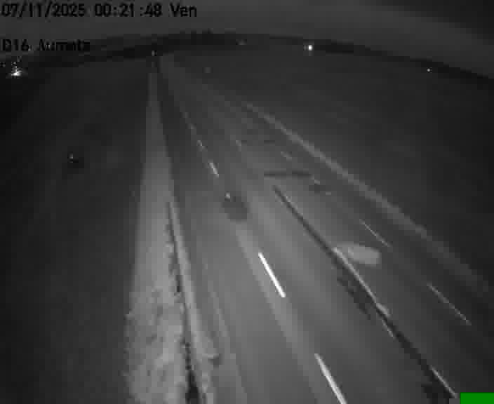 Webcam sur la D16 à Aumetz. Vue orientée vers A30
