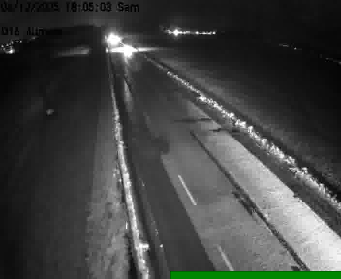 Webcam sur la D16 à Aumetz. Vue orientée vers A30