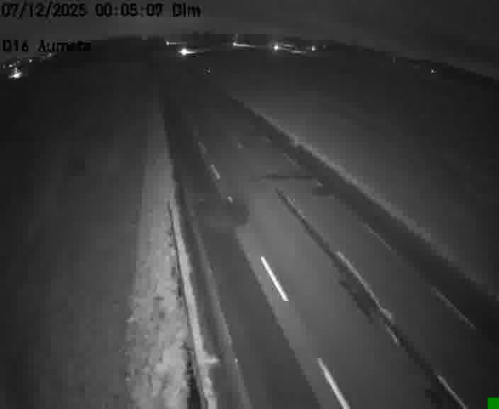 Webcam sur la D16 à Aumetz. Vue orientée vers A30