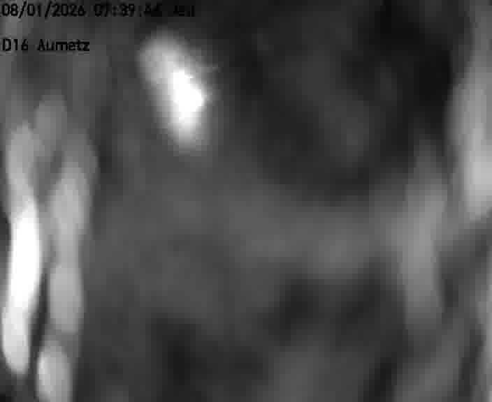 Webcam sur la D16 à Aumetz. Vue orientée vers A30