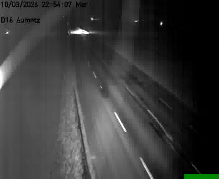 Webcam sur la D16 à Aumetz. Vue orientée vers A30