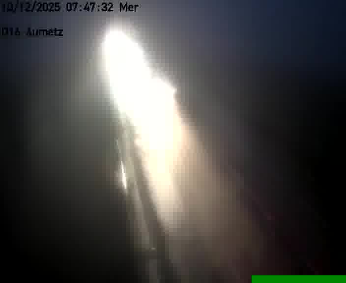 Webcam sur la D16 à Aumetz. Vue orientée vers A30