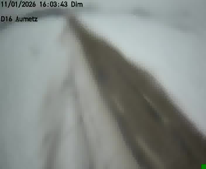 Webcam sur la D16 à Aumetz. Vue orientée vers A30