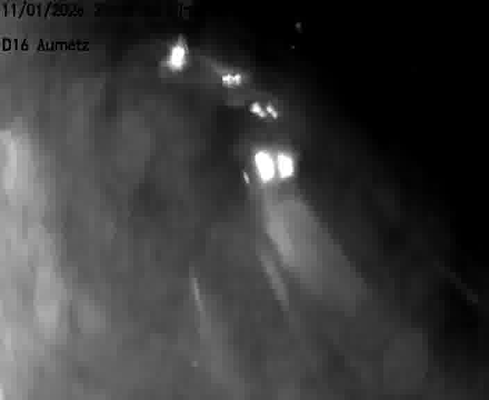 Webcam sur la D16 à Aumetz. Vue orientée vers A30