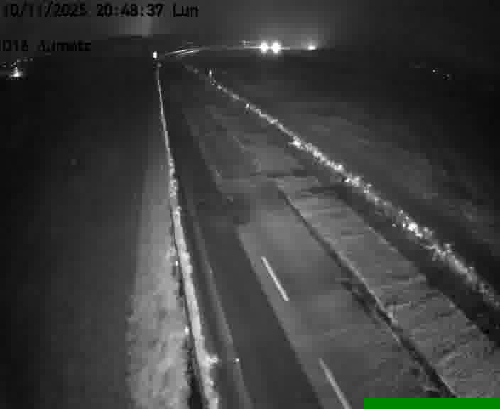 Webcam sur la D16 à Aumetz. Vue orientée vers A30