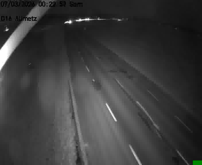 Webcam sur la D16 à Aumetz. Vue orientée vers A30