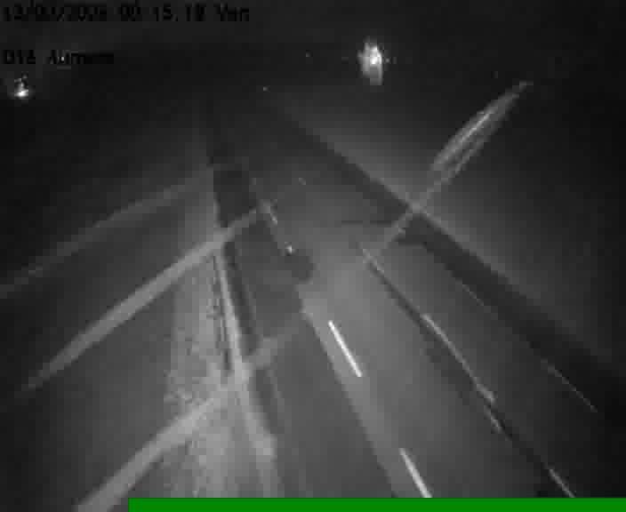 <h2>Webcam sur la D16 à Aumetz. Vue orientée vers A30</h2>