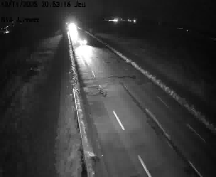 Webcam sur la D16 à Aumetz. Vue orientée vers A30