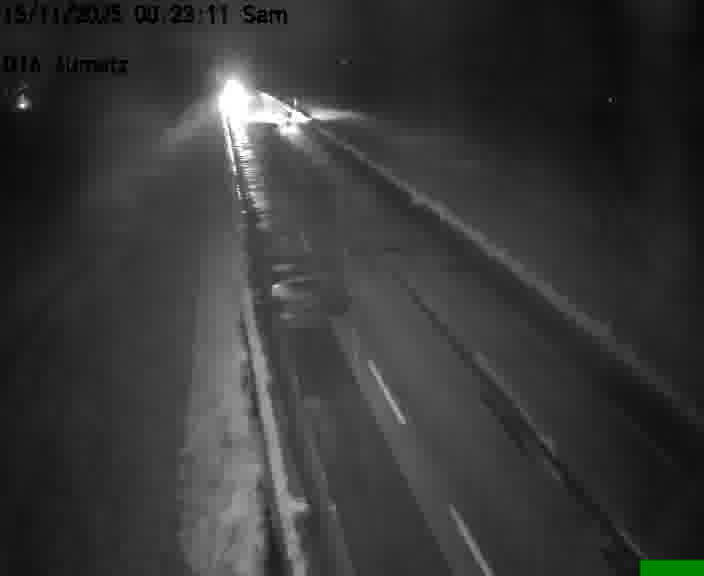 Webcam sur la D16 à Aumetz. Vue orientée vers A30