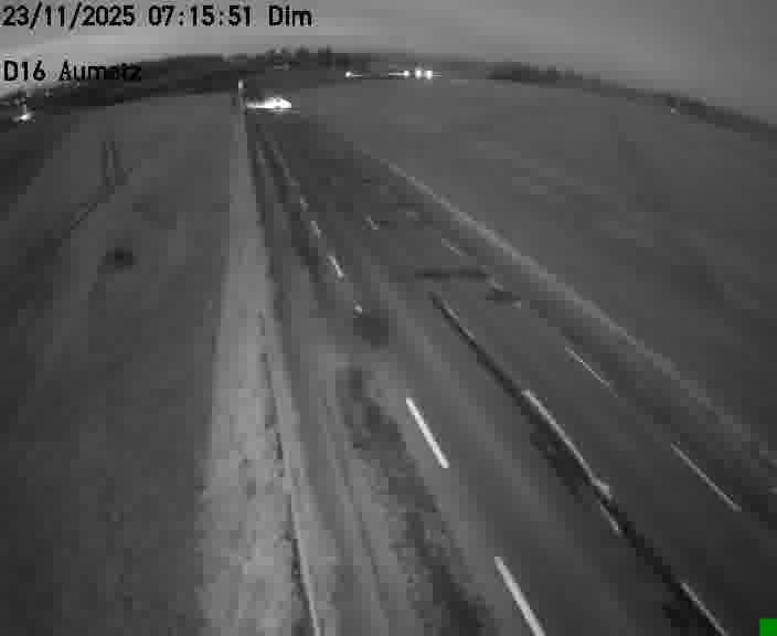 Webcam sur la D16 à Aumetz. Vue orientée vers A30